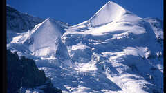 Mountains snow nature