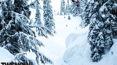 Mountains snow rider Sports