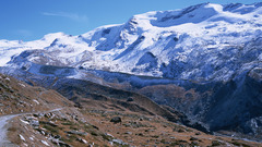 Mountains snow risks nature