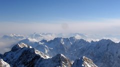 Mountains snow skyscapes