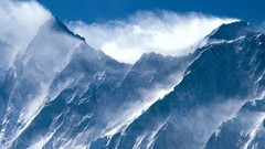 Mountains snow skyscapes