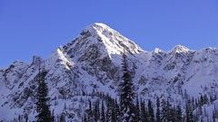 Mountains snow snow landscapes