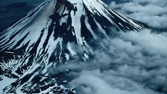 Mountains snow Volcanoes New