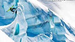 Mountains Sports Snowboarding rider