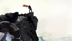 Mountains superman comics artwork