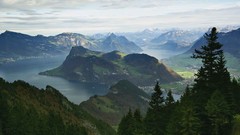 Mountains switzerland Alps Lucerne