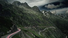 Mountains switzerland roads