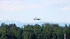 Mountains takeoff F-18 f-18 hornet cf-18 skyscapes RCAF