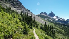 Mountains trail glacier 2008 glacier national park