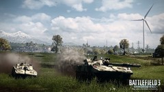 Mountains War fields battlefield battlefield 3 tanks wind 