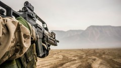 Mountains War weapons Guns Army angle soldiers military German 