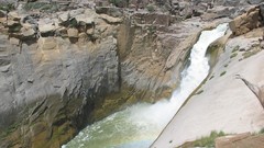 Mountains waterfalls rocks