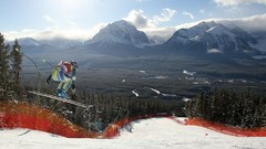 Mountains winter ski
