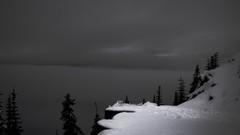 Mountains winter ski