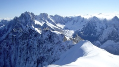 Mountains winter snow nature