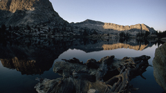 Mountains Wood California lakes