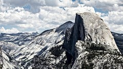 Mountains Yosemite National Park Half Dome