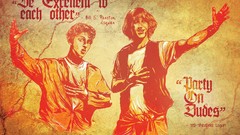Movie posters Bill and Ted's Excellent Adventure