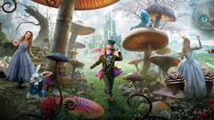 Movies Alice in Wonderland Johnny Depp Eva Green