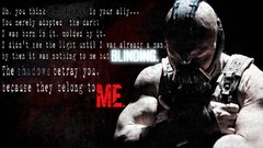 Movies Batman text Bane Batman The Dark Knight Rises