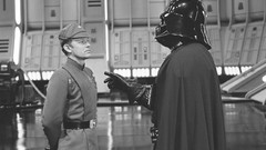 Movies black and white star wars monochrome Darth Vader science 