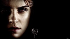 Movies black background faces emma watson harry potter hermione 