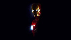 Movies black background Iron Man