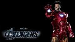 Movies black background Iron Man robert downey jr tony stark 