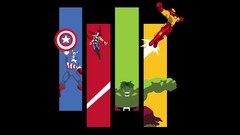 Movies black background Iron Man thor captain america The 