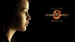 Movies black background jennifer lawrence the hunger games 