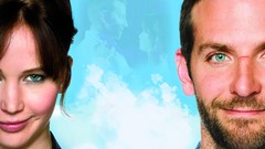 Movies Bradley Cooper faces blue eyes jennifer lawrence Silver 