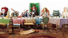 Movies cats Alice in Wonderland Johnny Depp Actors Tim Burton 