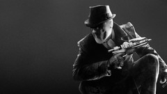 Movies Characters Rorschach Watchmen grayscale