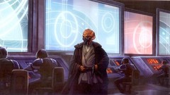 Movies Computers star wars science fiction jedi artwork 