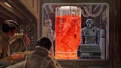 Movies Droids paintings star wars science fiction concept art 