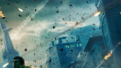 Movies explosions marvel mark ruffalo superheroes artwork Hulk 