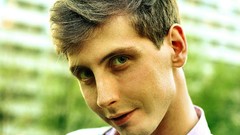 Movies eyes Men Green close-up artist Actors faces portraits 