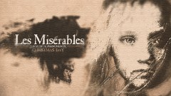 Movies faces monochrome movie posters Les Miserables