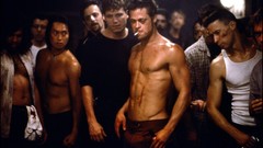 Movies Fight Club Brad Pitt topless