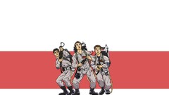 Movies Ghostbusters bill murray artwork Dan Aykroyd cartoonish