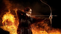 Movies jennifer lawrence the hunger games katniss everdeen bow 