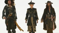 Movies Johnny Depp Pirates of the Caribbean Keira Knightley 
