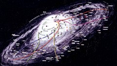 Movies Maps star wars planets science fiction galaxies outer 