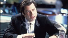 Movies Men Pulp Fiction John Travolta Cigarettes