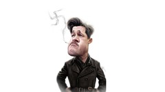 Movies Men smoke Actors Brad Pitt Inglourious Basterds artwork 