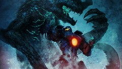 Movies Monsters Fighting pacific rim mecha