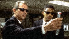 Movies mosaic Men in Black Will Smith sunglasses Tommy Lee 