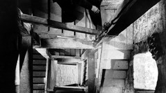 Movies old man monochrome deep vertigo stairways