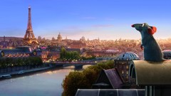 Movies Paris Ratatouille animation cityscapes mice