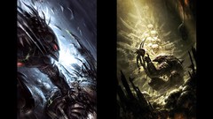 Movies predator science fiction fan art alien alien vs predator